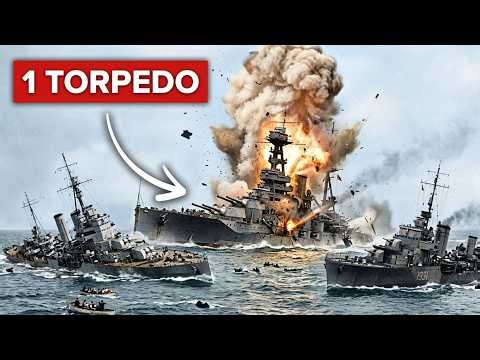 How 1 Torpedo Sank 3 Ships in 90 Seconds — HMS Barham's Magazine Explosion 1941