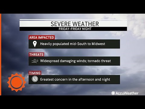 Millions on alert for severe weather across central U.S. | AccuWeather