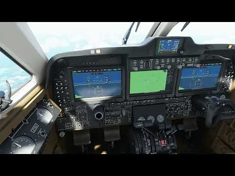 MSFS2020 | King Air 350i チュートリアル オートパイロット・自動着陸編 | 初心者用解説