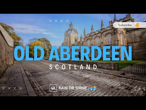 Exploring Old Aberdeen | Scotland ⁴ᴷ⁶⁰