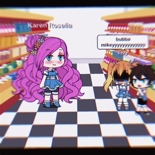 Afton kids meets a Karen #aftonkids #michaelafton #gachalife #karen