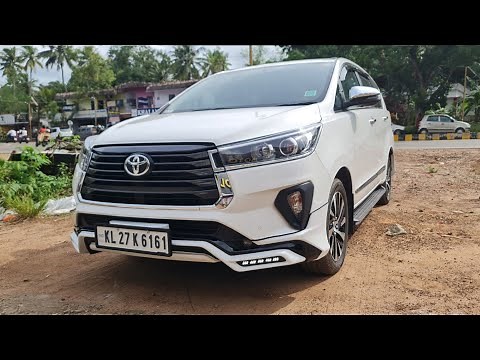 Toyota Innova Crysta Facelift Bodykit / Crysta 2021 Bodykit Installed First In Kerala