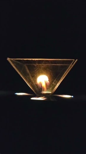 🔮DIY-3D Hologram Projector #hologram#projector#hologramprojector#3d#light#mechanicalspice#phonk#3d