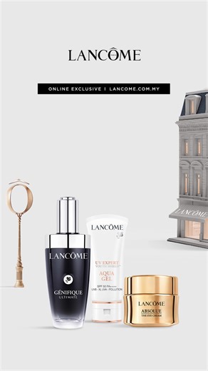 37K views | Your beauty journey with Lancôme begins here! Indulge in our best sellers and get exclusive offers just for you! ✨ 15% off your first purchase ✨ Complimentary samples ✨ FREE shipping Shop now at lancome.com.my. #LancomeMY | Lancôme | Facebook
