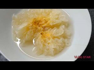 How to Cook Snow(white) Fungus Soup /chineserecipe