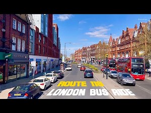 London Bus Ride 🇬🇧 Route 118 - Morden Station to Brixton Station | Full Journey