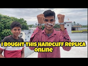 I bought this Real Handcuff Replica online | Unboxing and full review