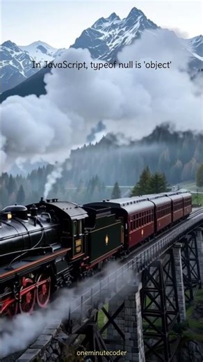 In JavaScript, typeof null is 'object'