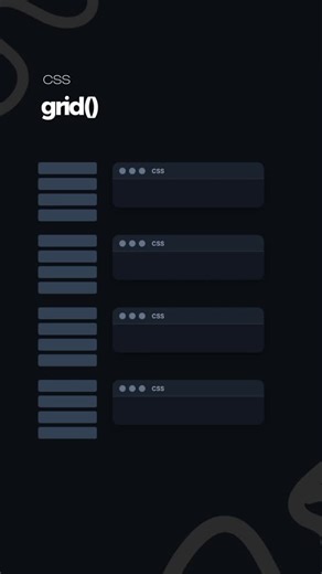 Dmitry Kontsybko on Instagram: "grid() – CSS in Action 🩶 #code #html #css"