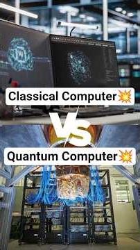 Classical Computer vs Quantum Computer – Simple Example That Works #ai #quantumcomputing #shorts