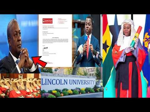 🔥ANIMGUASE AKWAABA! MAHAMA LIED! As Lincoln UNI. Expose Mahama! Doc.Hon was strip Becuz of Torkorno!
