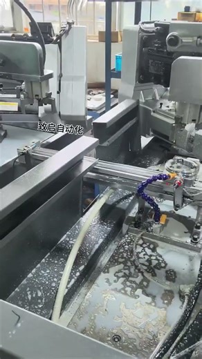 Multi-position drilling machines, two connected in tandem, enable assembly line production