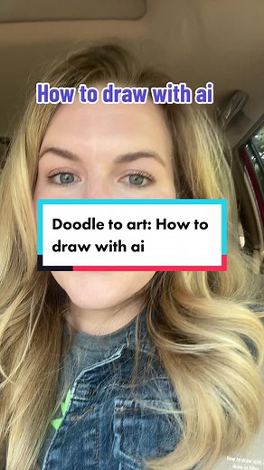 Wondering how to draw with ai? Watch me turn my doodle into a work of art with ai image drawing. #smartworkai #drawwithme #artificialintelligence #aiart #aitutorial #doodles #greenscreen #greenscreenvideo