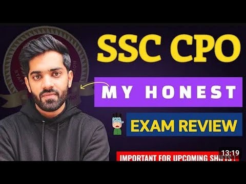 SSC CPO 2025 Exam Analysis (9/10 Dec) | Difficulty Level & Safe Score? 🔴 #ssccpo #cpo2025 #ssc