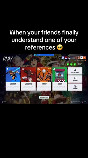 When Friends Get Your Overwatch References 😂