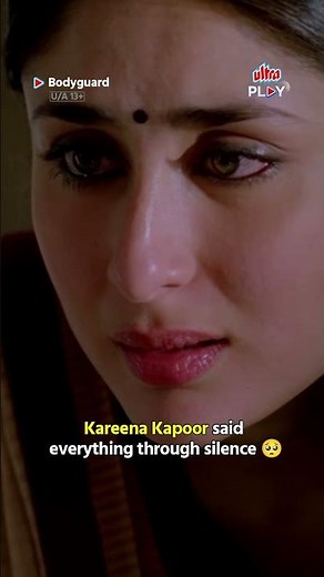 Kareena Kapoor said everything through silence 🥺☝ | Bodyguard | Hindi Movie | Ultra Play OTT