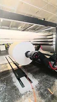 CHM paper roll sheeter machine sheeting 28gsm 8 rolls of Hamburger paper in USA #machine #sheet #a4