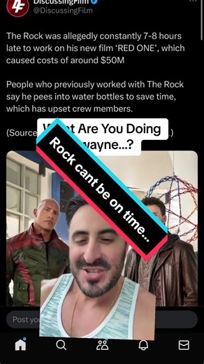 Dwayne Johnson's 'Red One' Production Issues: Chronic Lateness & Budget Overruns