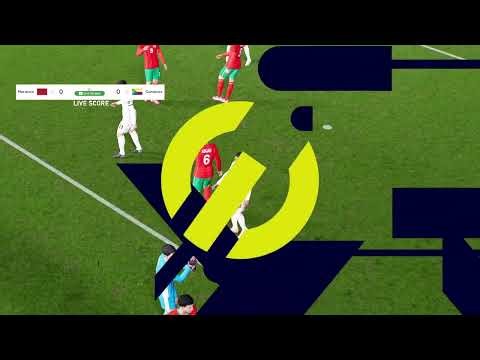 🔴 بث مباشر مباراة المغرب وجزر القمر اليوم - VIDEO GAME SIMULATION