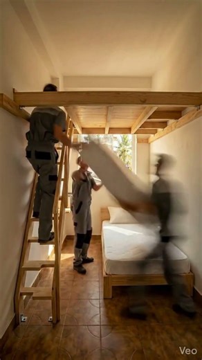 From Empty Room to Smart Living Space 🛠️ Loft Setup Timelapse #aivideo