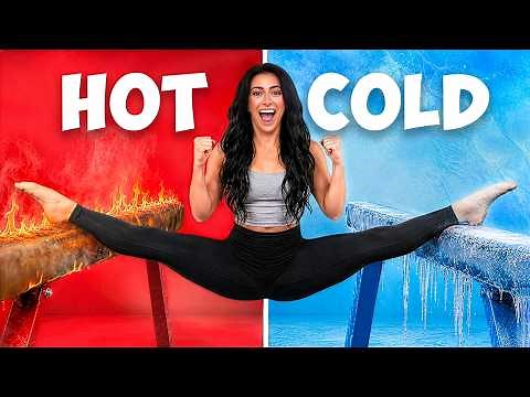 HOT vs COLD Gymnastics Challenge!