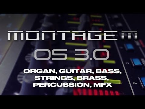 OS 3.0 Or, Gt, Bs, Br, St etc. - Sound demos of new performances from Yamaha MONTAGE M and MODX M