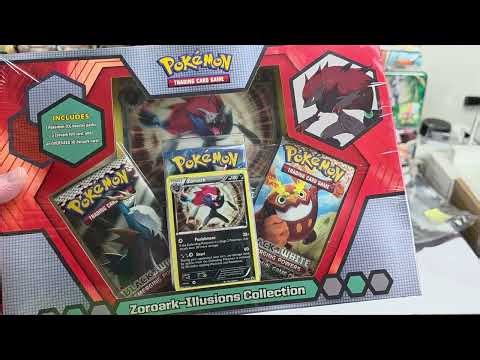 #322 Double Album Zoroark Illusions Collection Box Call of Legends Booster pack Emerging powers