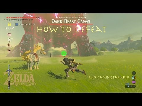 Breath of the Wild | Final Boss | Dark Beast Ganon Guide + All Endings