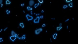 Download Blue Hearts Valentines Background for free