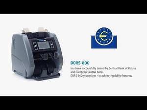 DORS 800 two-pocket banknote counter
