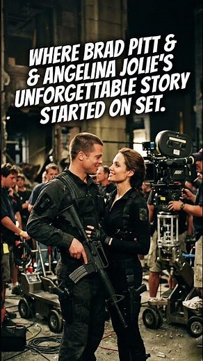 The movie set that started the Brad and Angelina story