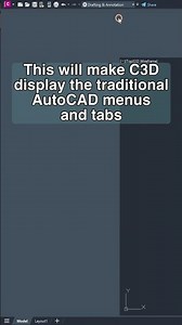 Autocad Interface in Civil 3D| #civil3d Made Easy | 4K Video | Tutorial #autocad