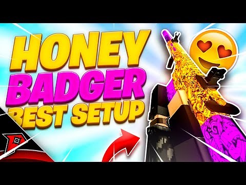 The BEST HONEY BADGER SETUP in Phantom Forces (Roblox)