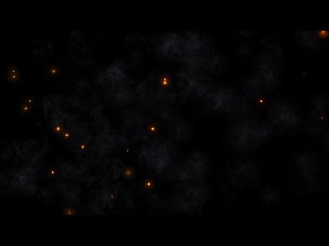 Fire Particles Overlay - Smoke Effect And Glowing Embers Black Screen 4K