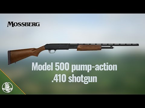 Mossberg pump action .410