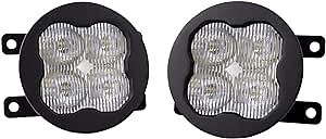 Diode Dynamics SS3 LED Fog Light Kit compatible with Subaru WRX/STi 2015-2017, White SAE Fog Pro