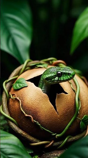 Unbelievable Snake Birth From Egg