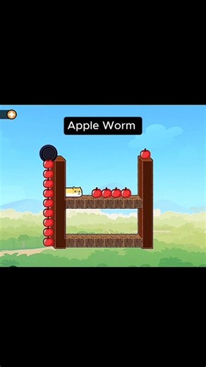 Apple Worm - Snake Puzzle - Video 🍎🐛