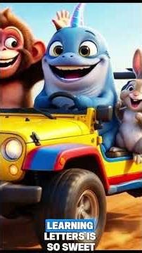 🌈 ABC Animal Song 🐘 A to Z Animals for Kids | Fun Nursery Rhymes & Learning Song