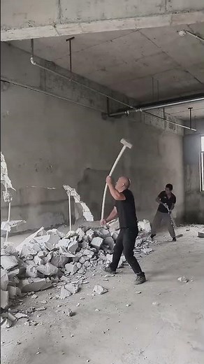 Flexible Hammer for Efficient Concrete Removal - Good tools make work easy