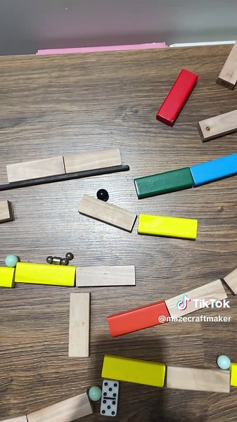 Exploring Marble Chain Reactions in Marble Runs