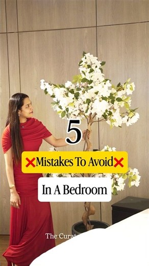 ❌5 Mistakes To Avoid In A Bedroom❌#shorts #home #decor #design #architecture #interior #bedroom #diy