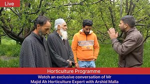 Horticulture Programme Watch an exclusive conversation of Mr Majid Ah Horticulture Expert with Arshid Malla at Kutbrari kulgam. Contact number of Mr Majid Ah Horticulture Expert 916005280471 #applegrowers #spray #affid #fungicide #insecticide #Alanto #horticulture #advisory #farmers #journalistarshidmalla | Journalist Arshid Malla