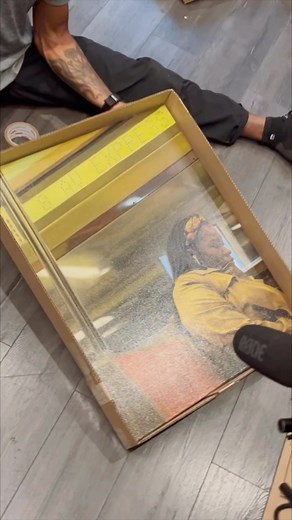 233K views · 5.7K reactions | So art handlers took all 11 of the paintings from the studio today! I’m going to miss them but I can’t wait for you all to see them in person on #Sept6 | Devon Rodriguez | Facebook