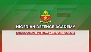 NIGERIAN DEFENCE ACADEMY ANNOUNCES NEW DATE FOR 77 REGULAR COURSE SCREENING TEST: – To hold on 14 June 2025 The Nigerian Defence Academy (NDA) is pleased to inform the general public and all applicants to the 77 Regular Course that the NDA Screening Test, which was previously postponed, will now take place on Saturday 14 June 2025. The screening test shall be conducted as a Computer-Based Test (CBT) in various centres nationwide. All applicants are therefore advised to visit the NDA portal to se