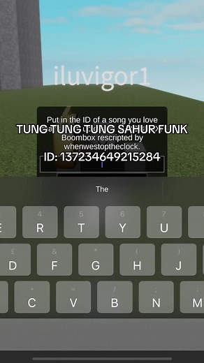 TUNG TUNG TUNG SAHUR FUNK: Roblox Sound ID