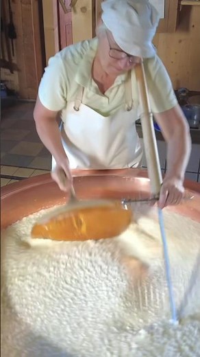 Discover how Swiss 🇨🇭 Alpine Cheese is made
