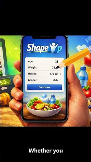 ShapeUp – Live Healthy, Reach Your Goal! | Your Personal Fitness & Diet Companion