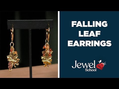 Falling Leaf Earrings | Jewelry 101