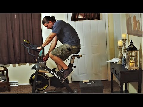 Cyclace Exercise Bike Stationary | Open and Assembly